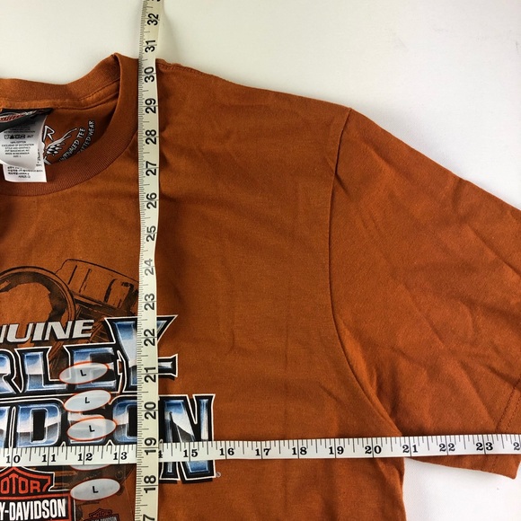 🥂Sold🥂Harley Davidson WA Lone Wolf T Shirt Short - Picture 5 of 8